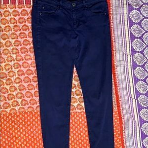 AG skinny legging purple 27